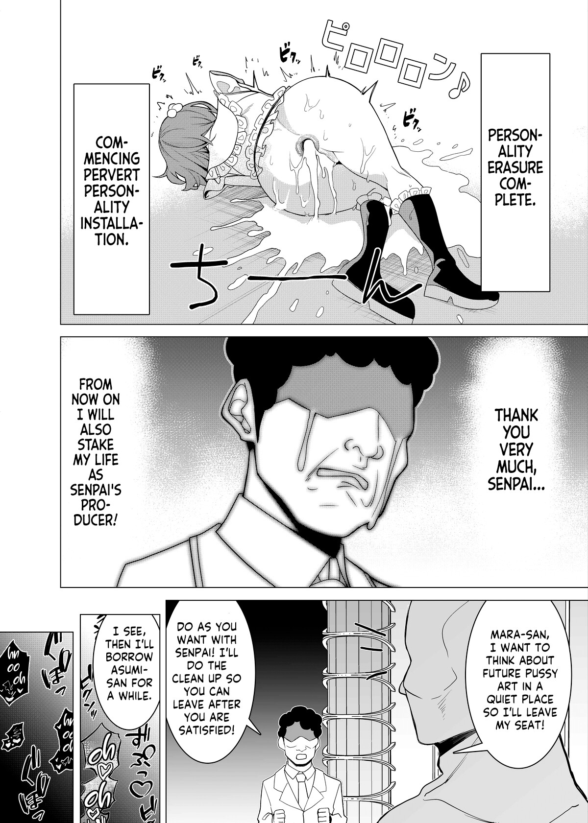 Hentai Manga Comic-With a hypnosis app! ~ We tried to produce a charismatic high school model into a super perverted pussy entertainer ~-Chapter 2-34